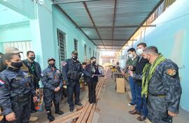 Inauguración de mejoras en la Penitenciaría Regional de Pedro Juan Caballero