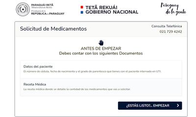 La página de Pytyvõ Medicamentos es de acceso y navegación gratuita para clientes Tigo.