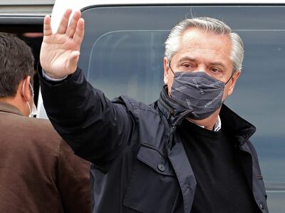 Alberto Fernández, presidente de Argentina.