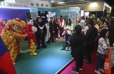 La embajada de Taiwán es una de las expositoras en la Feria Internacional del Turismo (Fitpar). El evento se desarrolla hoy y mañana, en el Centro de Convenciones Mariscal.