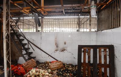 El incendio en el Bloque “U” ocurrió el domingo pasado. No había sistema de prevención.