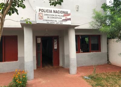 Comisaría de la cual lograron escapar los dos detenidos.