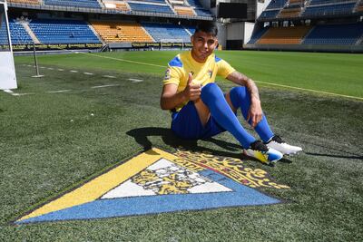 Santiago Arzamendia, 23 años, tendrá en Cádiz su primera experiencia en el fútbol europeo.