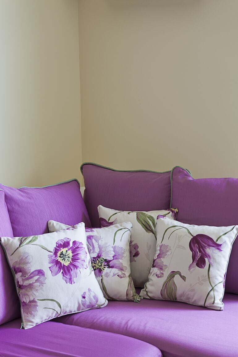 En almohadones o sofás quedan geniales.