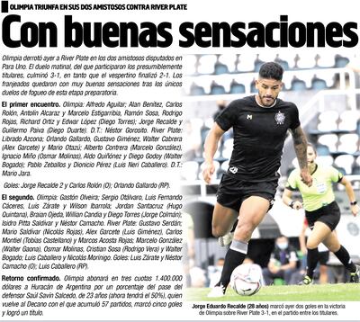 Con buenas sensaciones