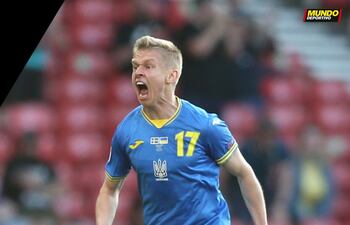 Zinchenko, capitán de la selección de Ucrania.