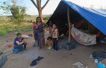 Así viven los indígenas de la comunidad Tacuary del distrito de Yby Pytã, en Canindeyú.