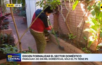 Exigen formalizar el sector doméstico