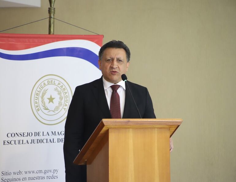 El abogado Rubén Darío Romero Toledo, expuso este miércoles en las audiencias públicas.