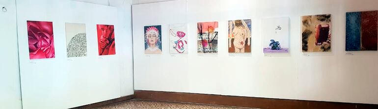 La exposición “Ambient-Arte” reúne las obras de arte de cincuenta y cuatro artistas integrantes de la Asociación “Gente de Arte”.