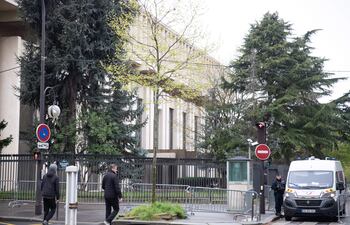 Embajada de la Federación Rusa en París. (EFE)