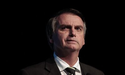 Jair Bolsonaro, presidente de Brasil.