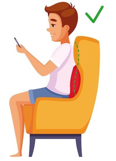 Reconoce las posturas correctas y practícalas, evita en la vida cotidiana las que son perjudiciales para nuestra columna vertebral, articulaciones, músculos entre otros.