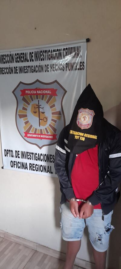 David Marcelo Sánchez Morilla, detenido.