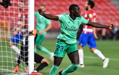 El francés Ferland Mendy (25) abrió ayer con su tanto el camino de la victoria del Real Madrid.