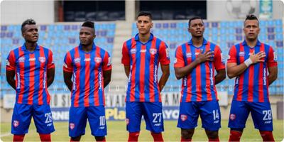 Jugadores del Unión Magdalena de Colombia