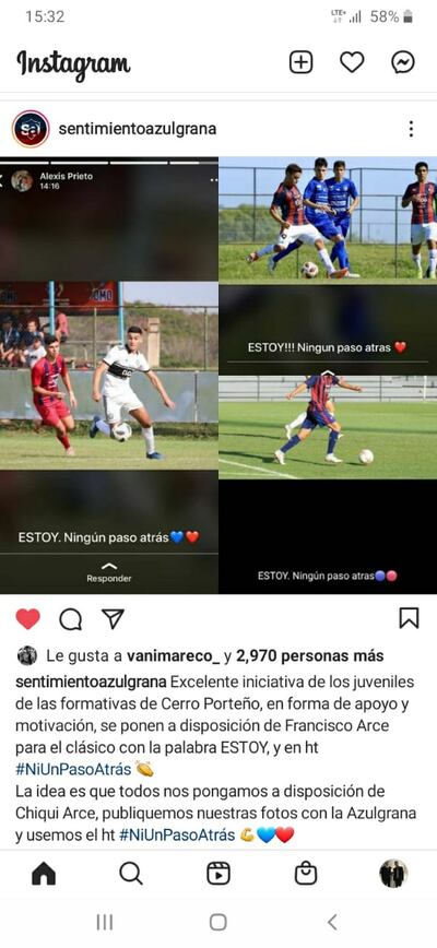 Iniciativa de los jugadores de inferiores de Cerro Porteño