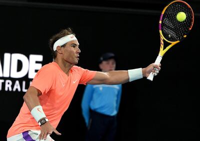 El tenista español Rafael Nadal expresó su alegría de volver a tener público.