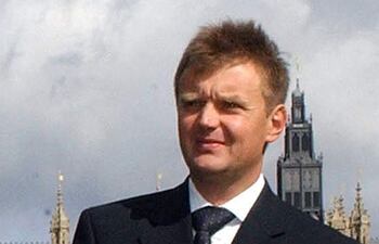 Alexander Litvinenko en una foto de archivo en Londres.