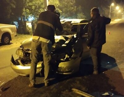 El subcomisario Christian Ricardo Melgarejo Martínez protagonizó un accidente fatal en Luque.