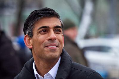 Rishi Sunak, primer ministro del Reino Unido.