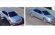 El automóvil Toyota Allion incautado (izq.) del poder el narco Mario Villalba es igual al rodado usado (der.) por los asesinos, según los investigadores.