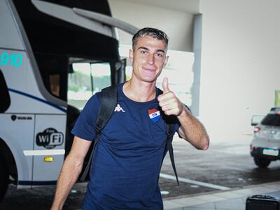 Juan Fernando Alfaro (23), mediocampista argentino de Nacional.