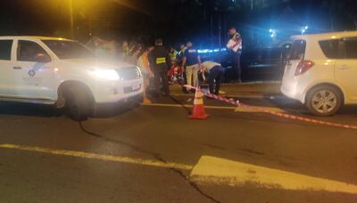Accidente fatal sobre ruta PY02