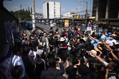 El Tribunal Supremo Electoral de Guatemala rechazó este sábado la candidatura a diputado de Manuel Baldizón por haber sido condenado en EE.UU. por el delito de lavado de dinero.