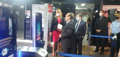 La Dirección de Migraciones instaló un sistema de reconocimiento facial en la zona primaria del puente de la Amistad.