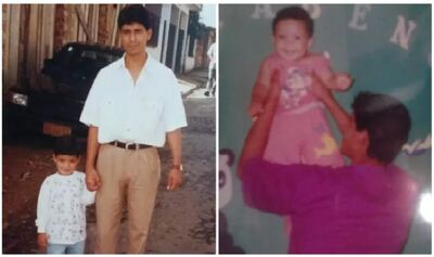 Leandro Rodrigues y su padre, Elder Alves. Foto de https://bhaz.com.br