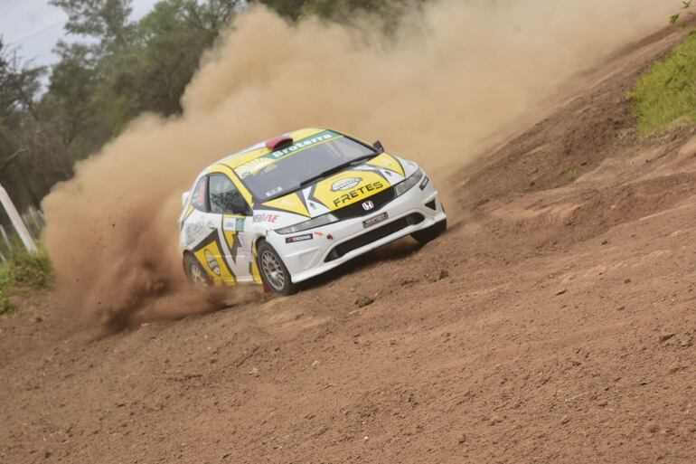 Ricardo Fretes fue el mejor entre los F2