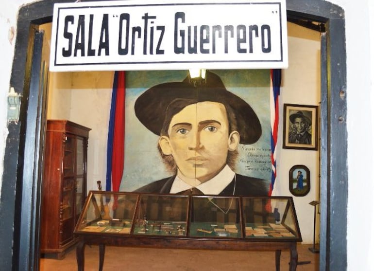 Salón destinado exclusivamente al poeta guaireño Manuel Ortiz Guerrero en el Museo Maestro Fermín López.