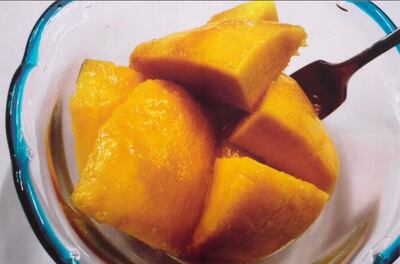 Una de las imágenes que conforman la instalación "Hi-Nikki" (Diario no diario), del artista Nobuyoshi Araki.