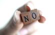 decir que no