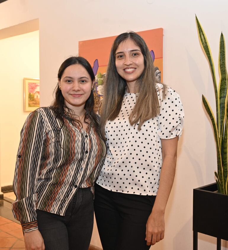 Manuela Cristaldo y Gabriela Santacruz.
