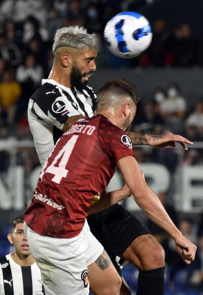 Alexander Barboza, en el partido de Copa contra Caracas.