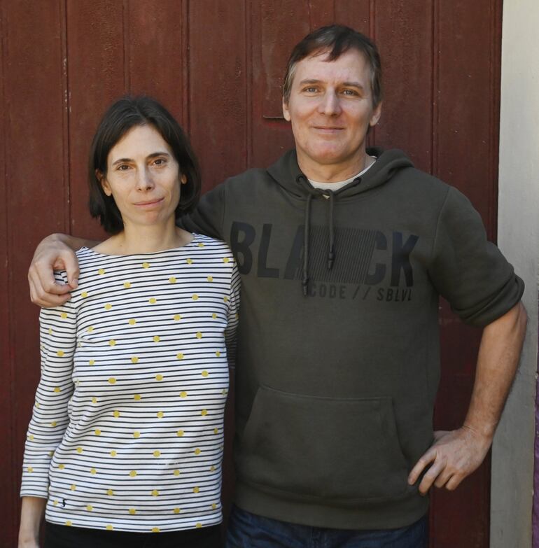 Balázs (Blas) Palkovics y Judit Sebo.