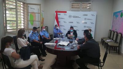 El ministro de Salud, Julio Borba, se reúne en estos momentos con autoridades de la Policía Nacional y la Patrulla Caminera