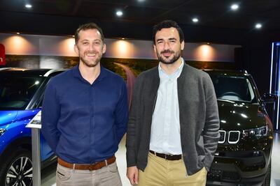 Emiliano Remonato y Sergio Castro.