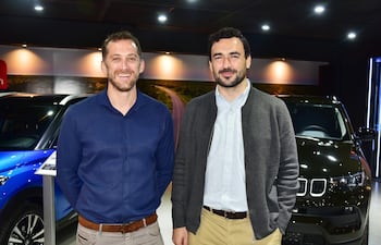 Emiliano Remonato y Sergio Castro.