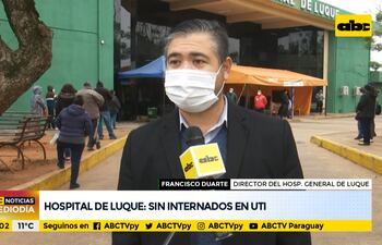 Hospital de Luque, sin internados en terapia intensiva