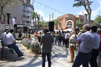 El lanzamiento de la minga ambiental del barrio Mariscal se llevó a cabo días atrás, en el Shopping Mariscal.