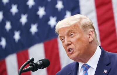 Donald Trump, presidente de los Estados Unidos.