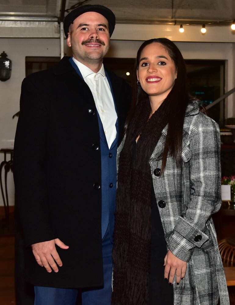 Alfredo Wagener y Olga de Wagener.