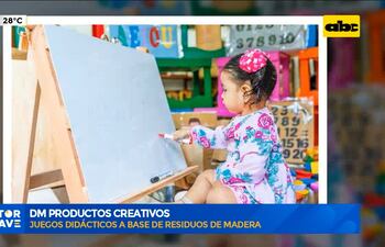 Juegos didácticos a base de residuos de madera