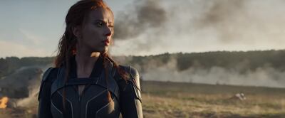 Scarlett Johansson en "Black Widow".