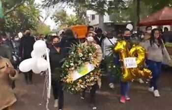 Pobldores de la ciudad de Itá pidieron justicia para el joven Giovanni Fernández, asesinado brutalmente el miércoles último