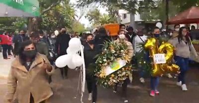 Pobldores de la ciudad de Itá pidieron justicia para el joven Giovanni Fernández, asesinado brutalmente el miércoles último