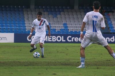 La Selección Paraguaya Sub 17 durante el último duelo ante Venezuela en el Sudamericano de Ecuador.